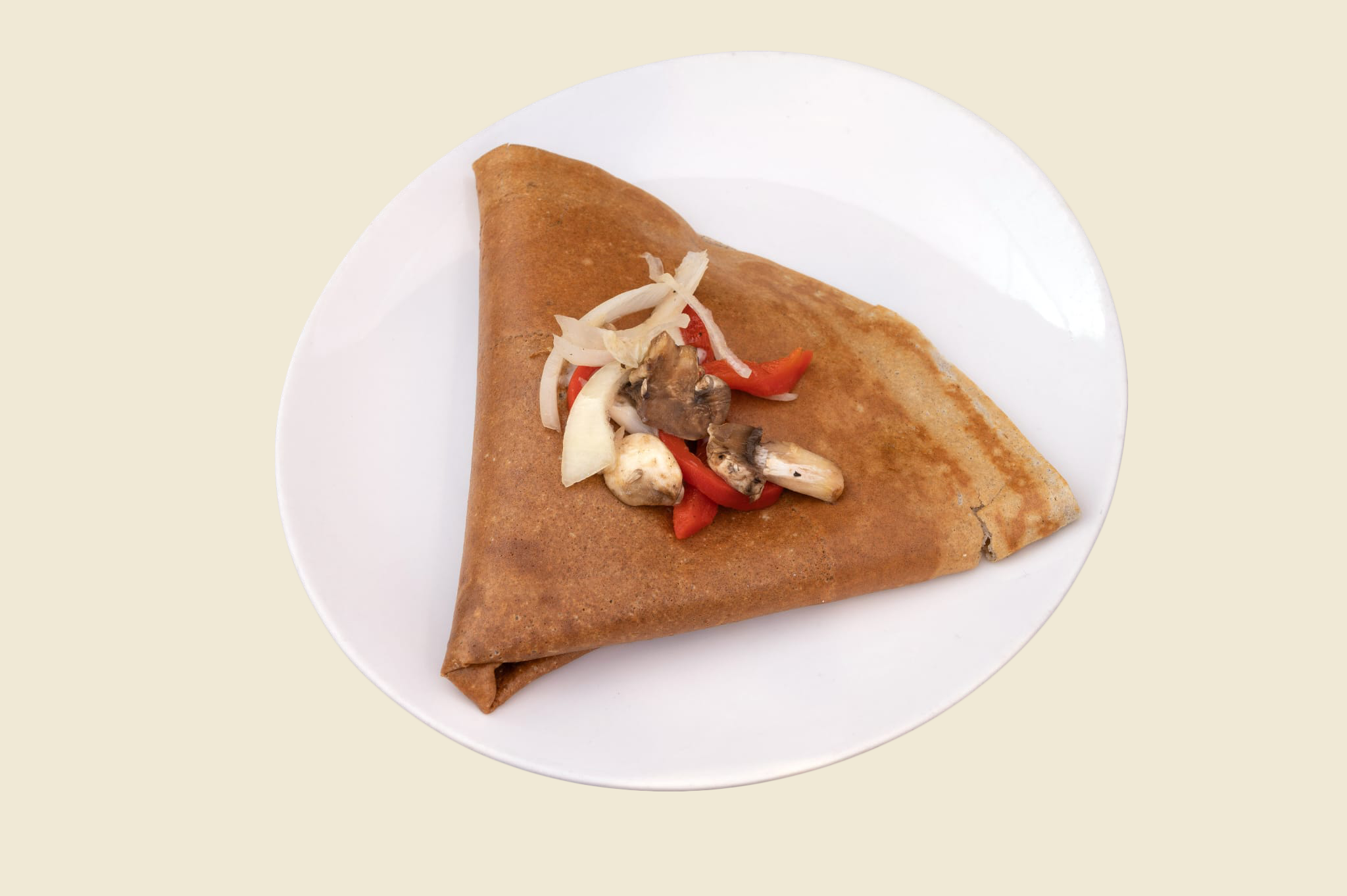 Vegetarian crepe